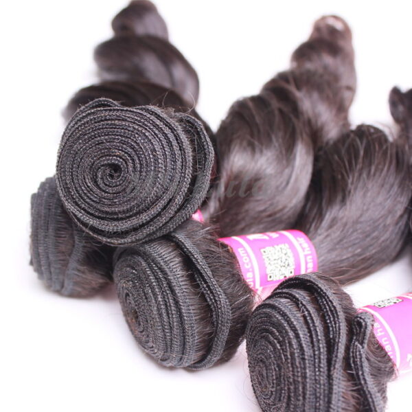 Virgin Hair Bundles Loose Wave 5pcs - Image 4